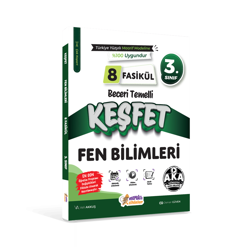 3.SINIF KEŞFET BECERİ TEMELLİ FASİKÜL SET (GÜNCEL MÜFREDAT)