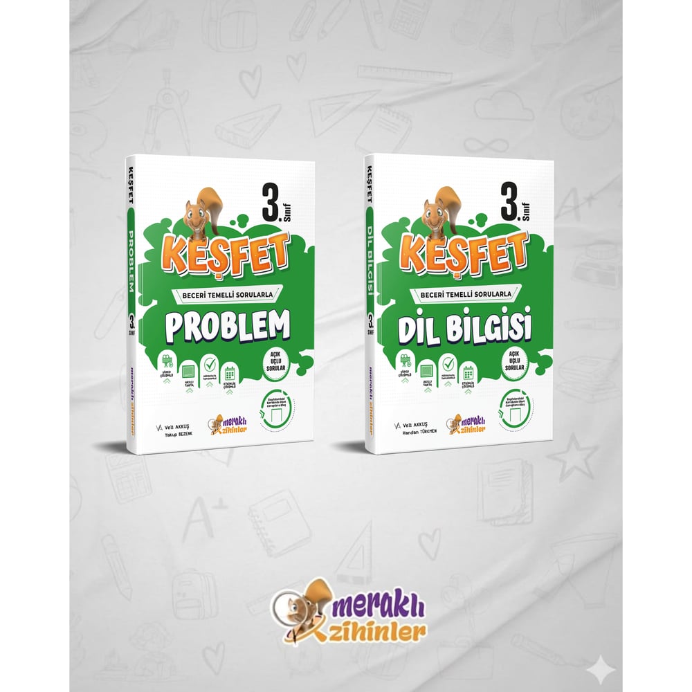 3. SINIF KEŞFET DİL BİLGİSİ VE PROBLEM KİTABI [2Lİ SET] 