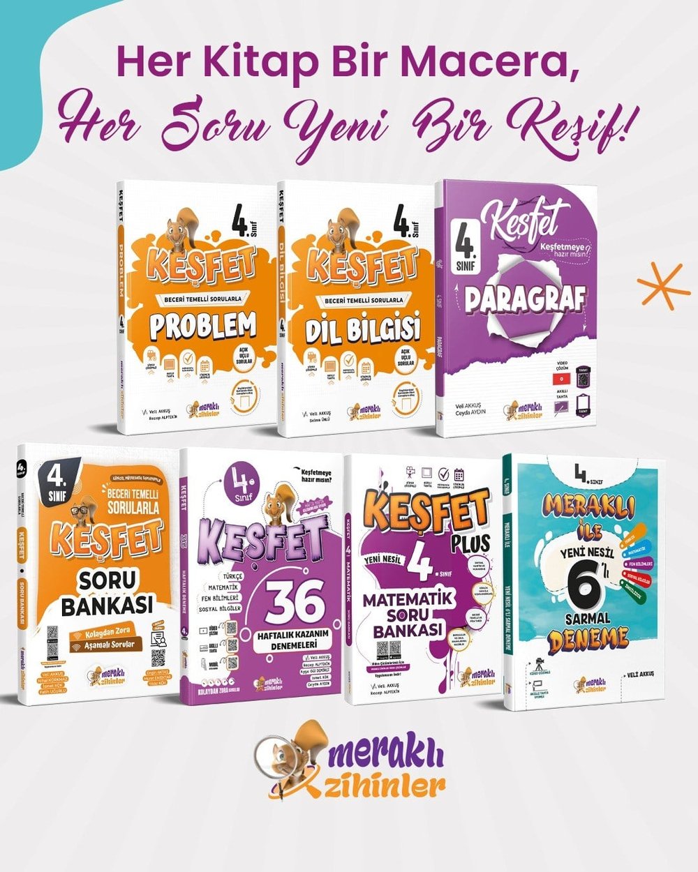 4.SINIF HAZIRLIK SETİ FUL SET (7 KİTAP)-GÜNCEL MÜFREDAT