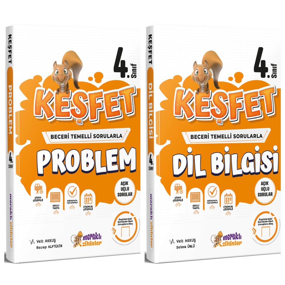  4. SINIF KEŞFET DİL BİLGİSİ VE PROBLEMLER KİTABI [2Lİ SET]