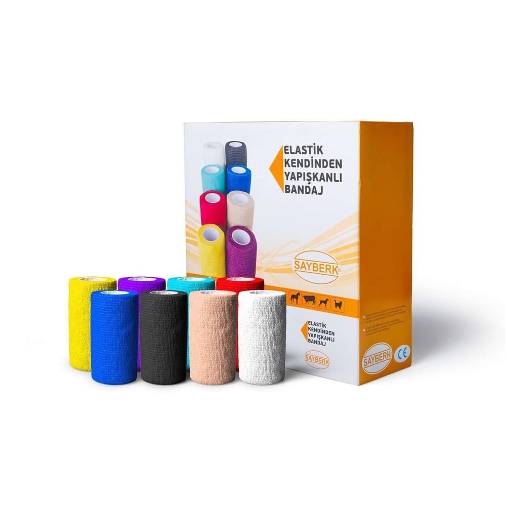 Kendinden Yapışkanlı Elastik Bandaj (7,5cm*4,5mt)