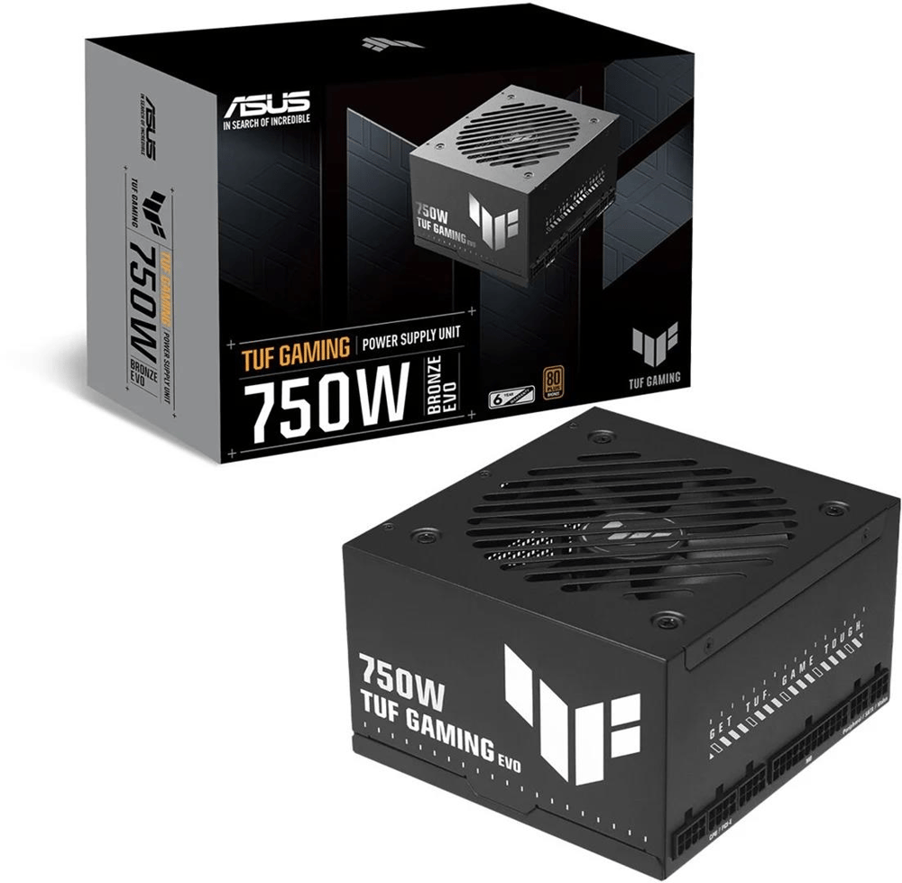 ASUS 750W TUF GAMING 750B EVO 80+ Bronze Tam Modüler ATX 3.1 PCIe Gen 5.1 Güç Kaynağı