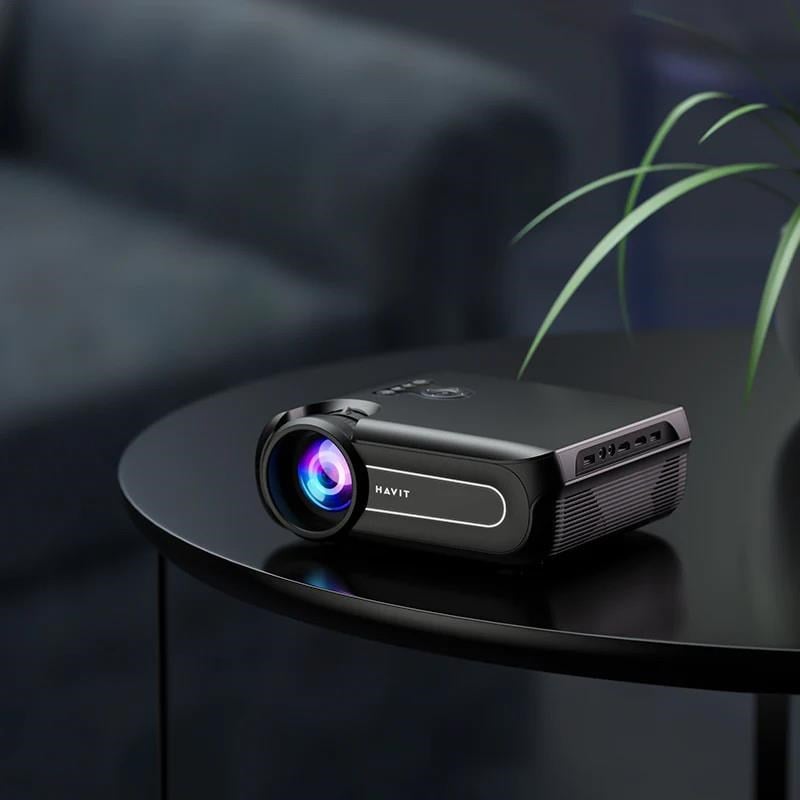 Havit PJ209 Prime Sapphire Full Hd 1080P Projeksiyon Cihazı - 350 Ansi, Wifi Görüntü Aktarımı 5g
