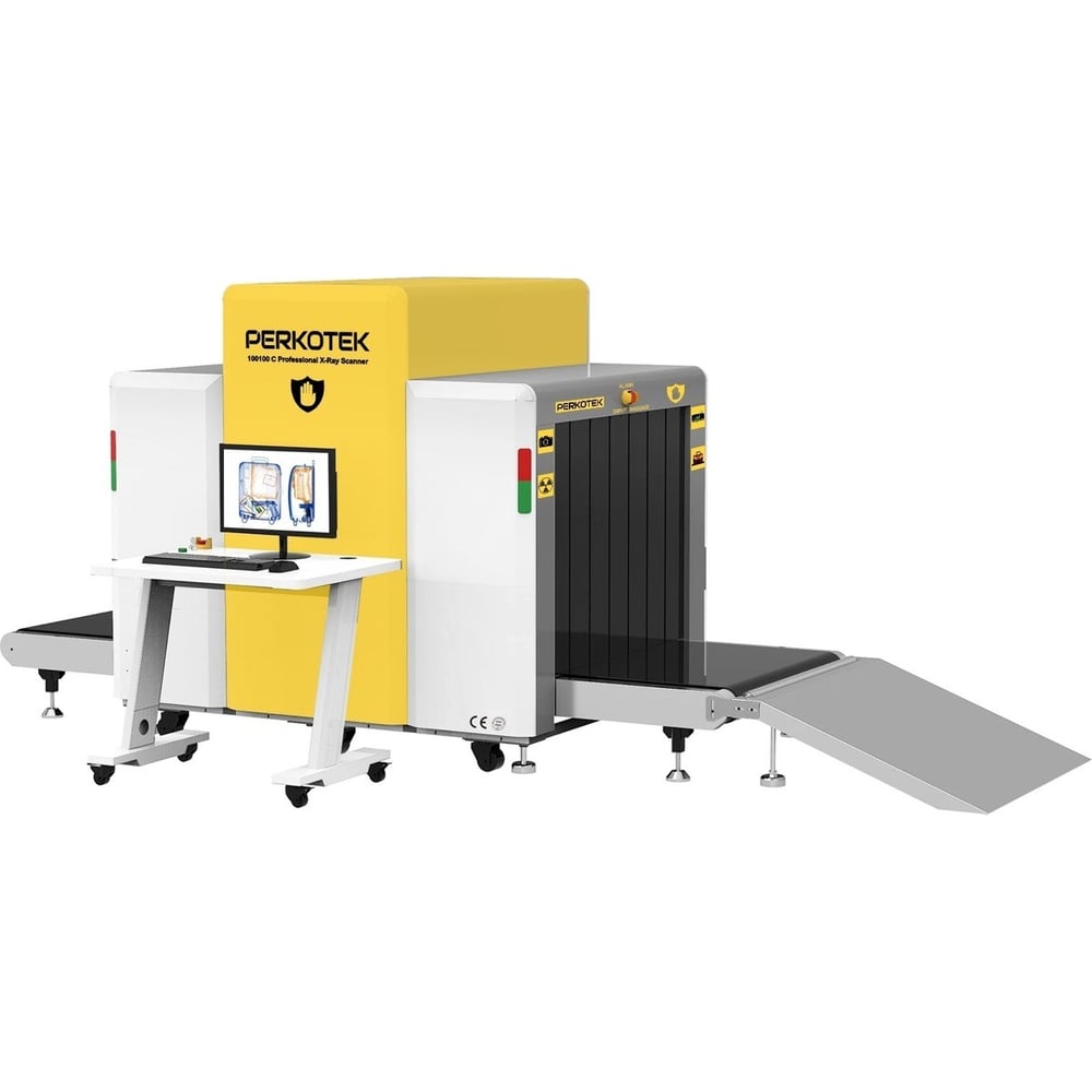 Perkotek 100100C X-Ray Cihazı 100x100 Bagaj Tarama Güvenlik Kontrol Sistemi