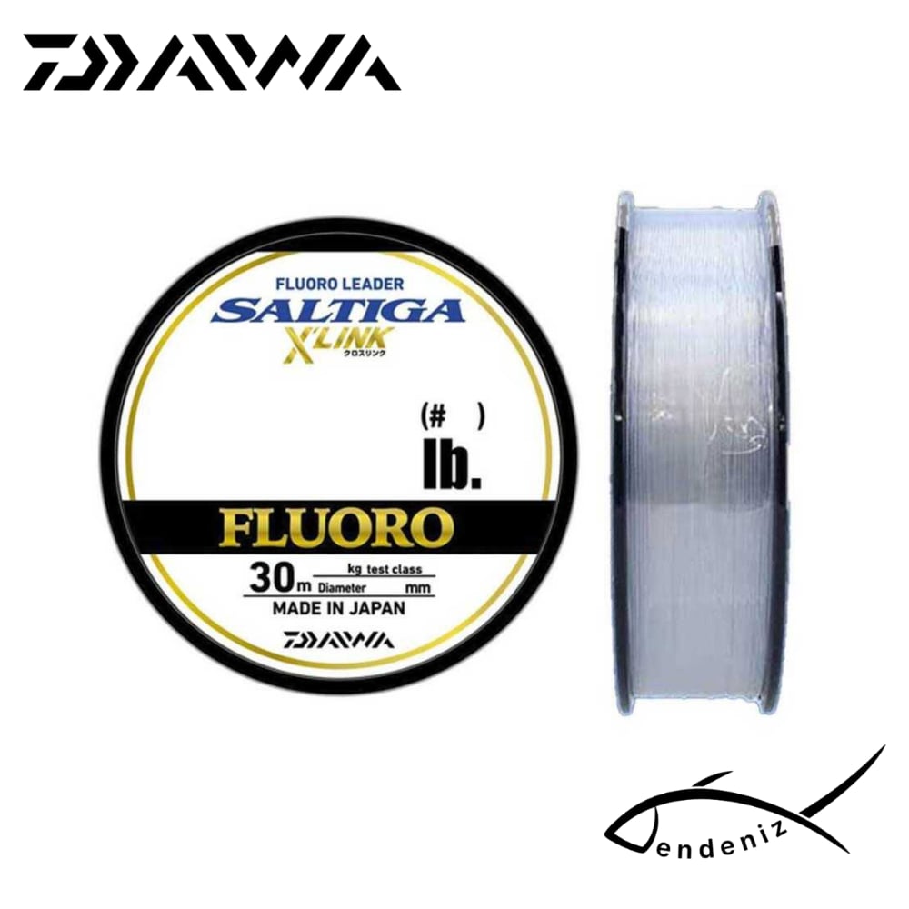 Daiwa Saltiga X Link 30m Fluorocarbon Misina    