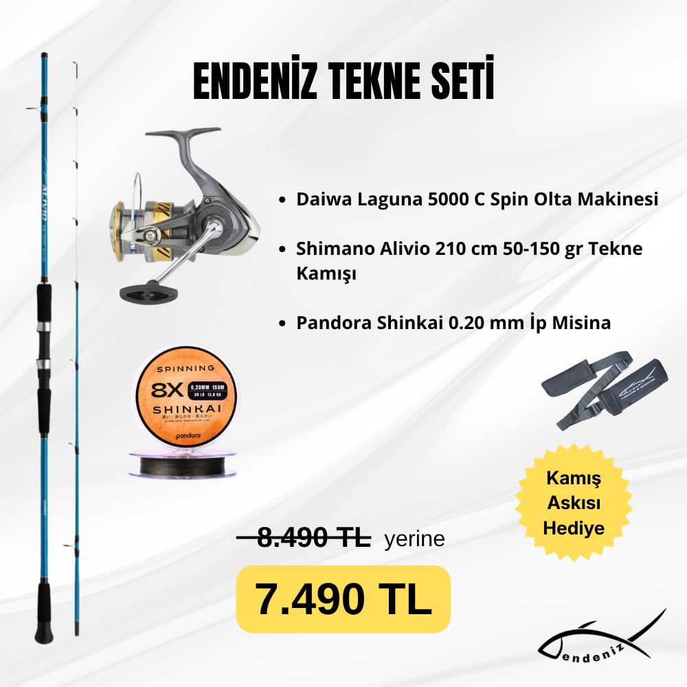 Hazır Olta SetleriENDENİZEndeniz Tekne Seti