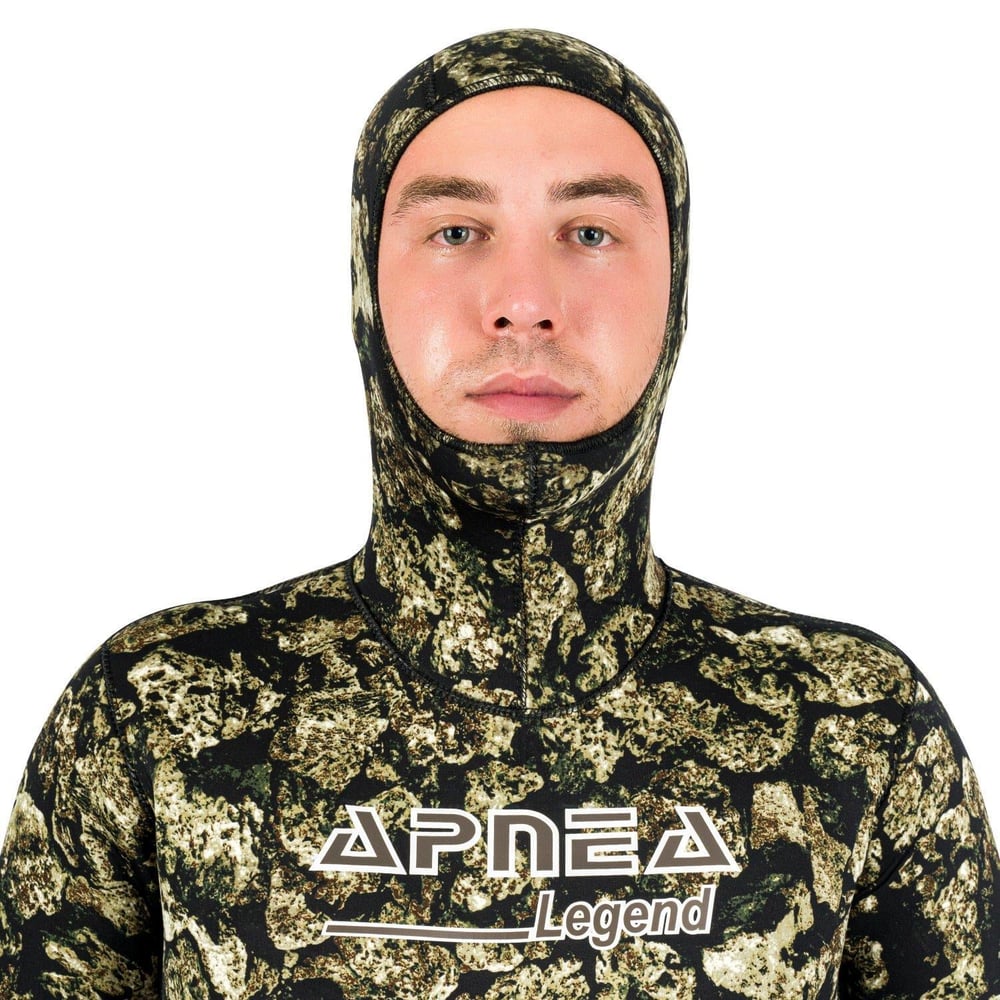 Apnea Legend Rock Camou 3D 5mm Elbise Serisi  