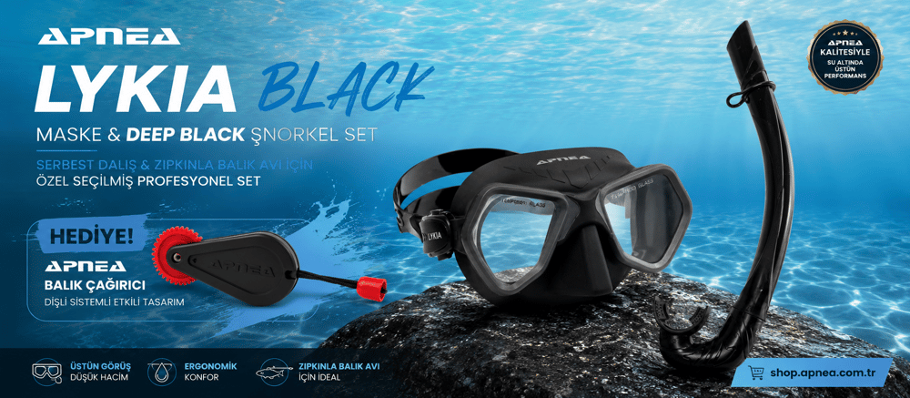 APNEA LYKIA VISION PACK ( Balık Çağırıcı Hediyeli )