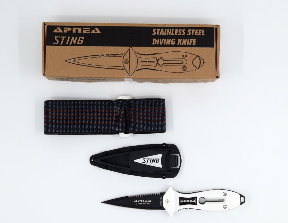 Apnea Sting Gen2 Pro Beyaz Bıçak