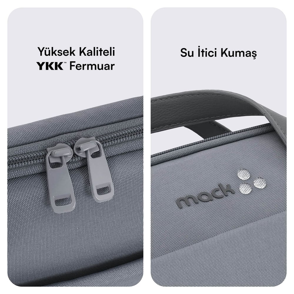 MACK MCE-1512 15.6 NOVA Eco Notebook Çantası Gri