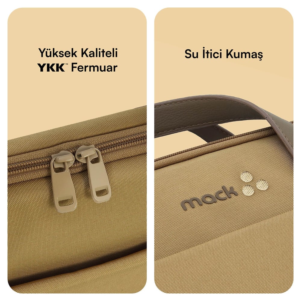 MACK MCE-1513 15.6 NOVA Eco Notebook Çantası Camel