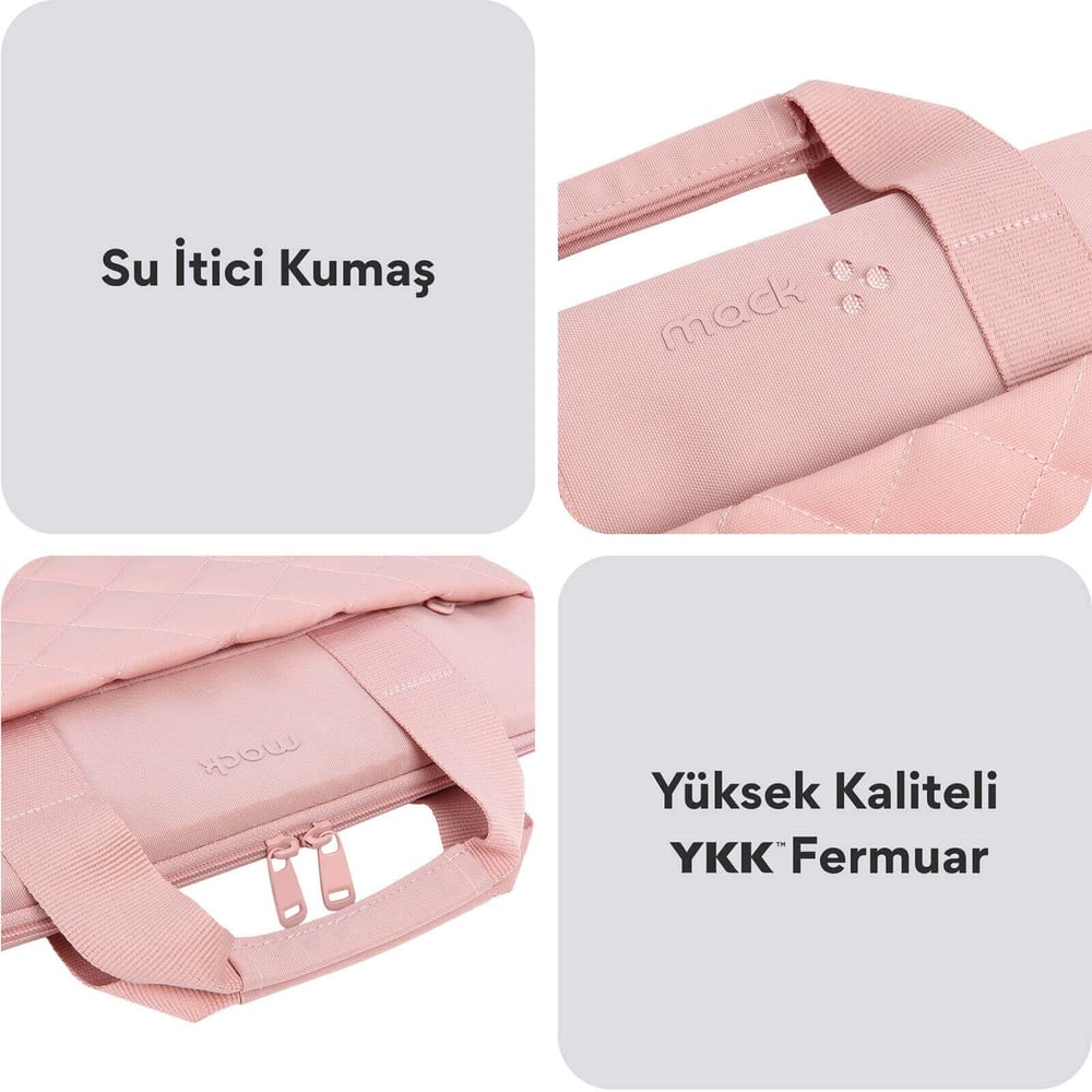 MACK MCC-905 14.1 iksy Notebook Çantası Pembe