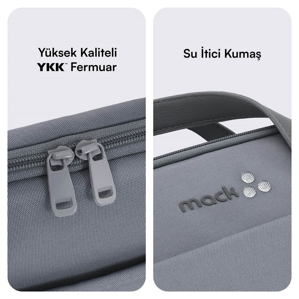 MACK MCE-1512 15.6 NOVA Eco Notebook Çantası Gri