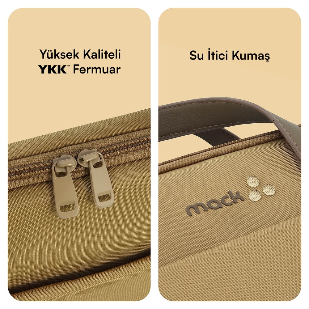 MACK MCE-1513 15.6 NOVA Eco Notebook Çantası Camel