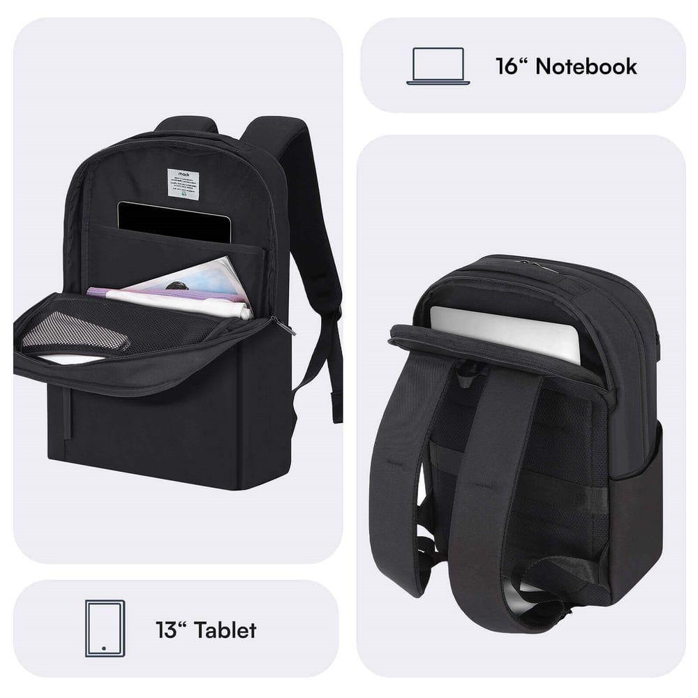 MACK MCE-1722 16 CODE Eco Notebook Sırt Çantası Siyah