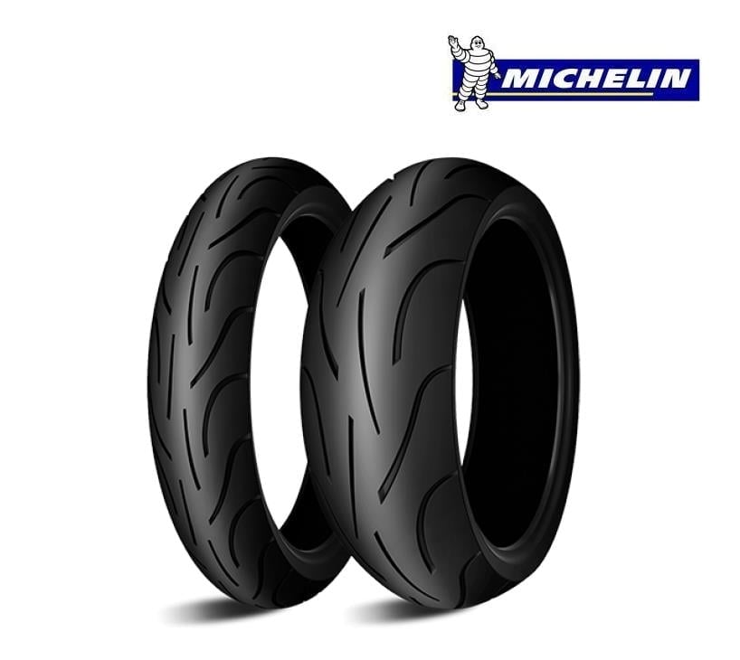 MİCHELİN PİLOT POWER 2CT /MT-07 - TRACER 7 ÖN ARKA TAKIM LASTİK - ARKA: 180/70-ZR17 -ÖN:120/70-17