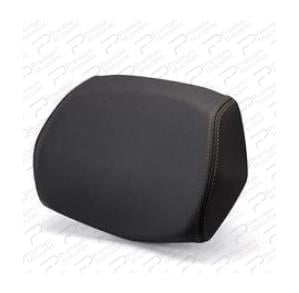 SIRT DAYAMA MİNDERİ SİYAH - BEYAZ DİKİŞLİ