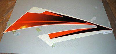 XT660X SOL ÇIKARTMA  TURUNCU