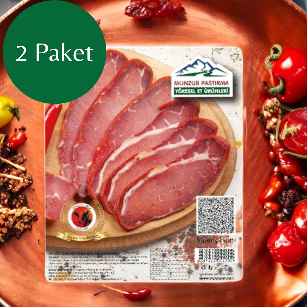 Munzur Dana  Dilim Pastırma 200 gr