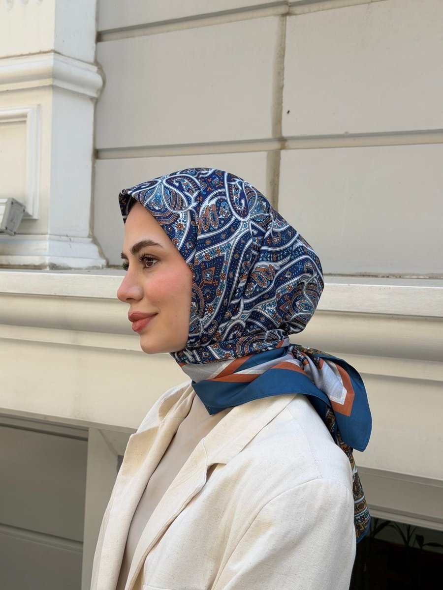 Everly Çift Taraflı Twill Eşarp