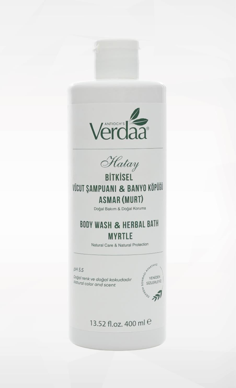 Bitkisel Asmar (Mersin) Vücut Şampuanı & Banyo Köpüğü 400 ML
