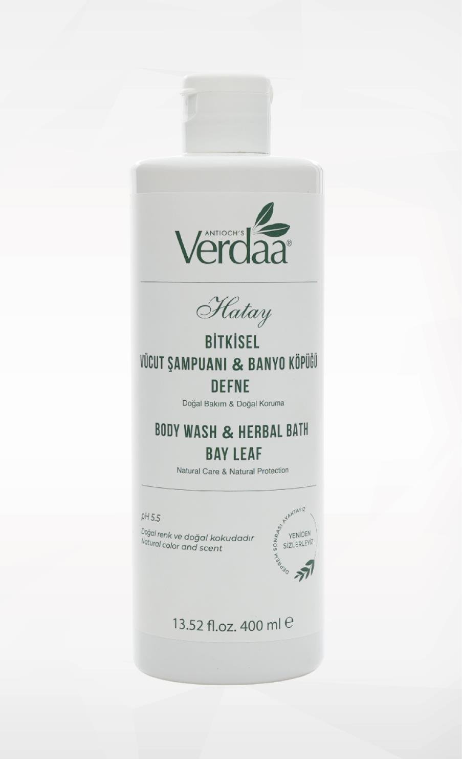 Bitkisel Defne Vücut Şampuanı & Banyo Köpüğü 400 ML