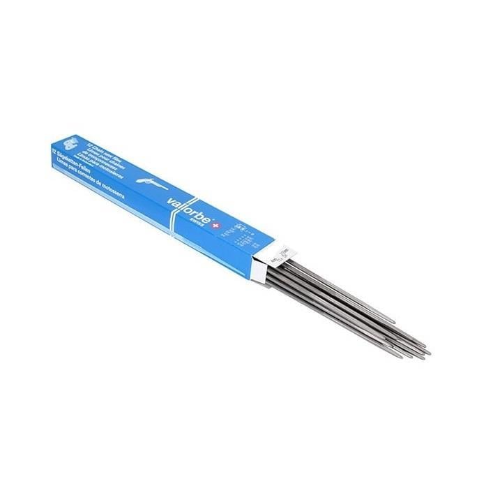 Vallorbe Yuvarlak Eğe 3/16 4,8 mm Testere Zincirleri için 12'li Paket