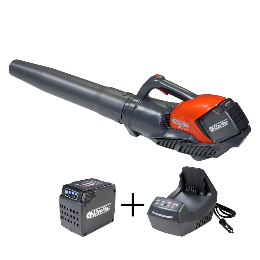 OLEO-MAC BVi 60 BOOST AKÜLÜ ÜFLEME MAKİNESİ 5.0Ah+ŞARJ CİHAZI