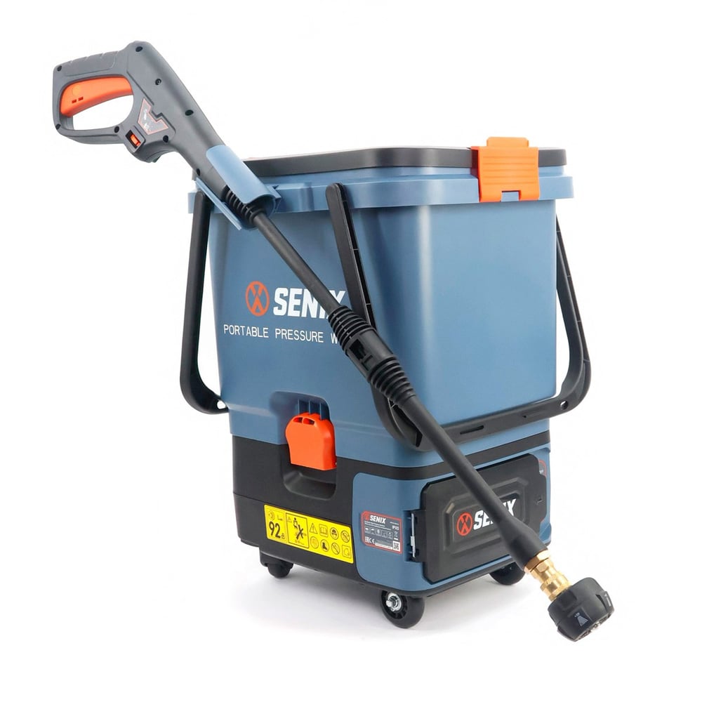 SENIX HPWX2-M2-EU AKÜLÜ BASINÇLI YIKAMA MAKİNESİ 2x4.0Ah