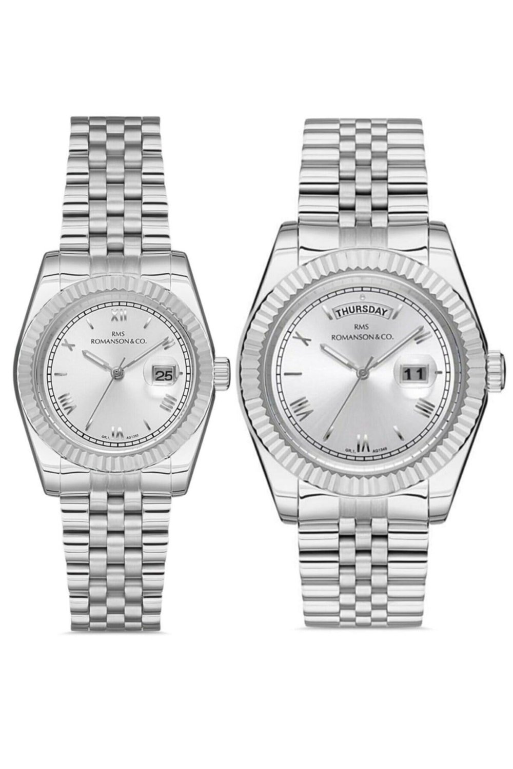 Erkek Kadın Kombin Kol Saati Takımı