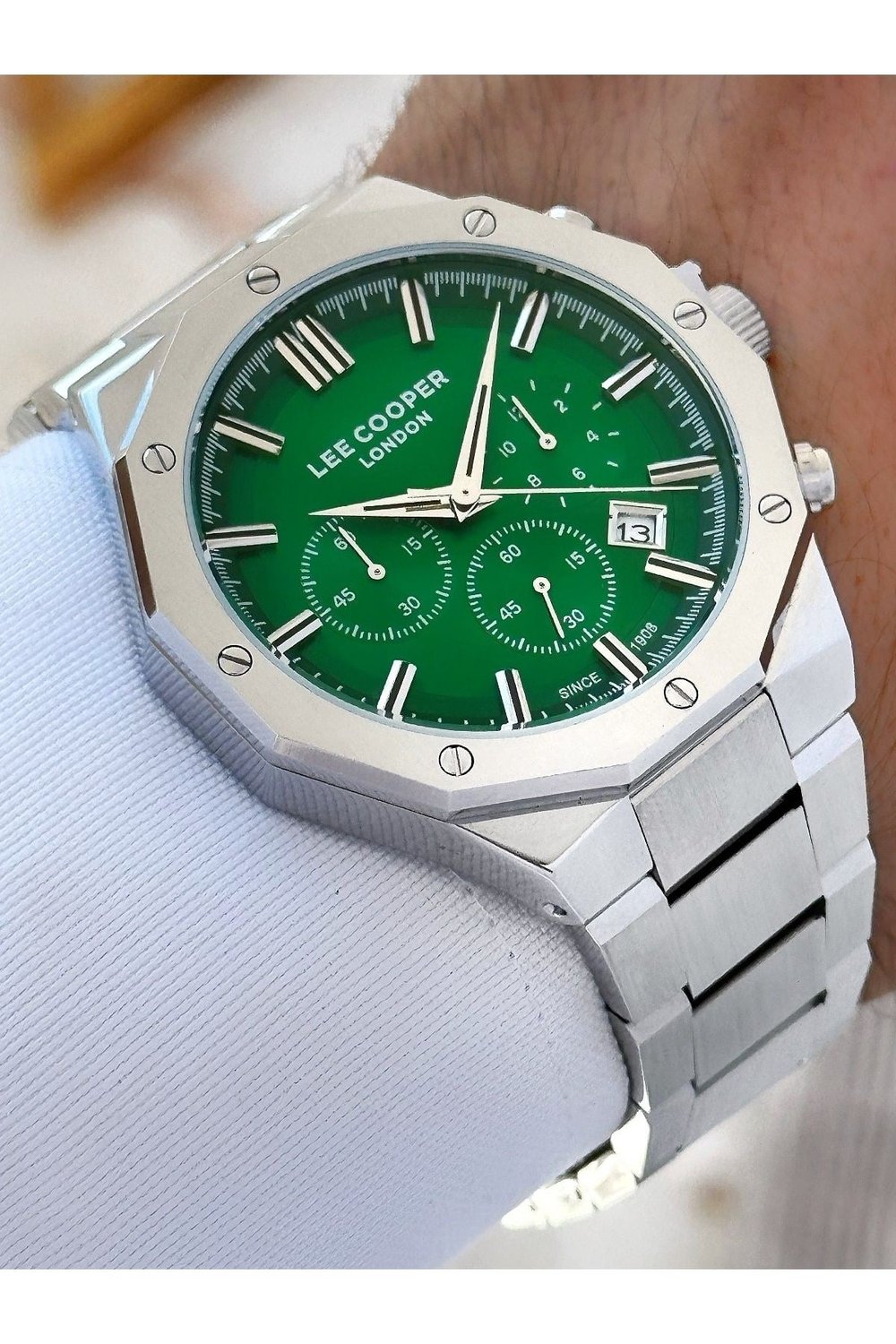 Fonksiyonları Aktif 5 Atm Su Geçirmez Çelik Kordon Erkek Kol Saati