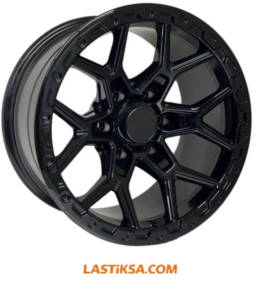 6X139.7 9X17 RC-411 ET-12 110 BLACK (4 ADET)