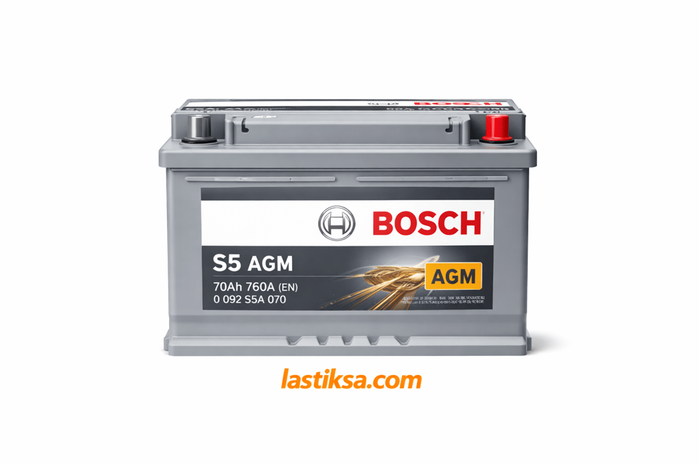 BOSCH S5 70 Ah AGM AKÜ