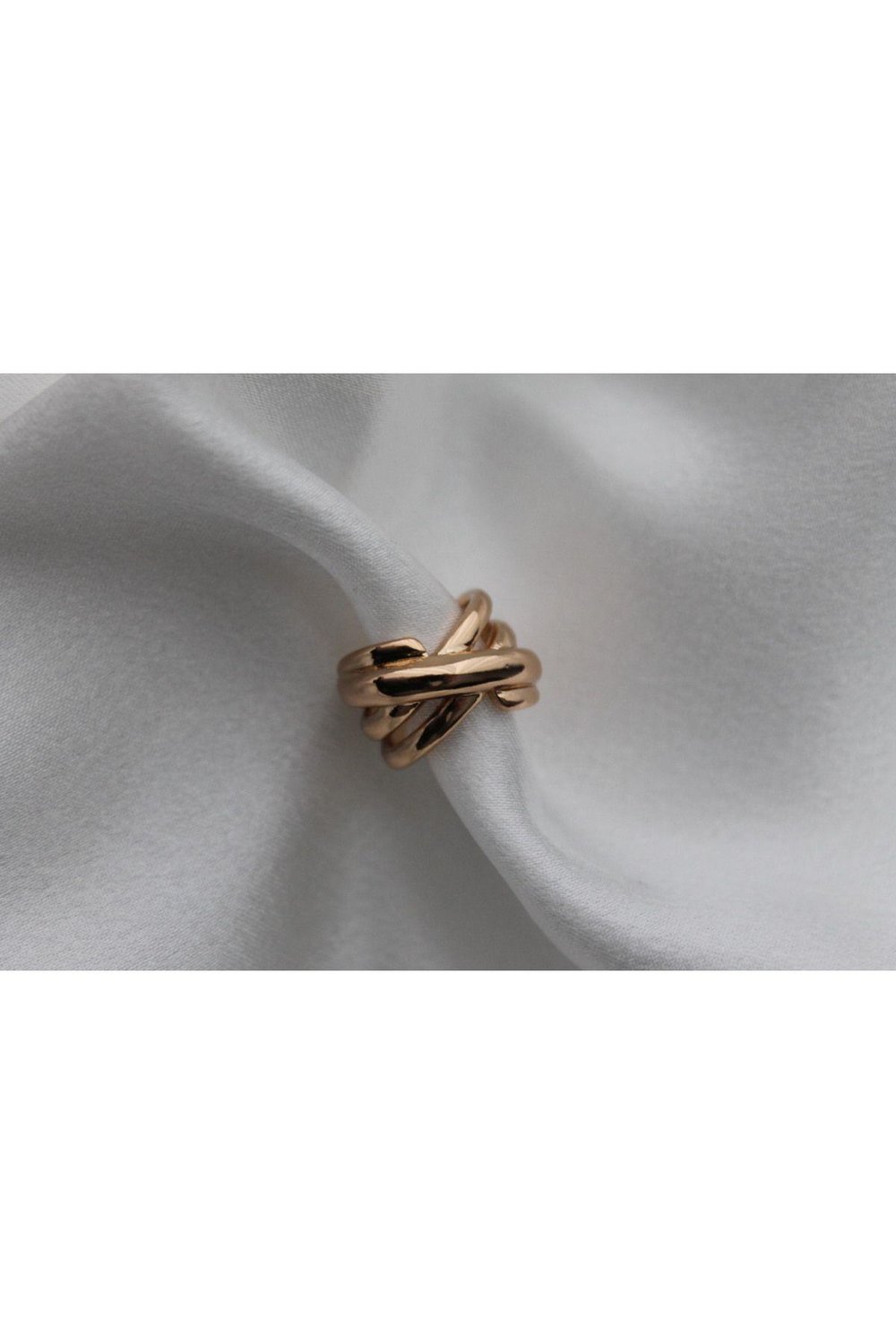 VIP Çelik Çapraz Sarmal Model Earcuff / Kıkırdak (sıkıştırılabilir) Küpe