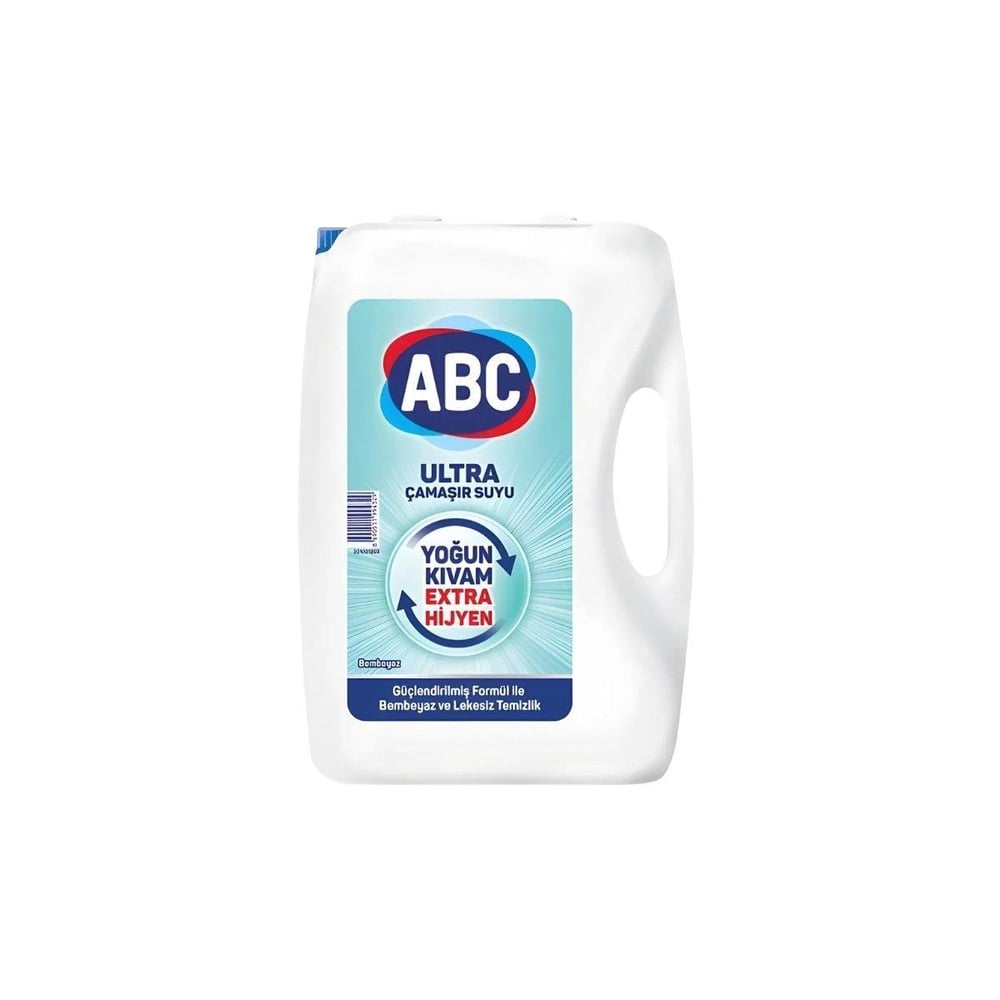 ABC ULTRA ÇAMAŞIR SUYU BEMBEYAZ 3250 GR 