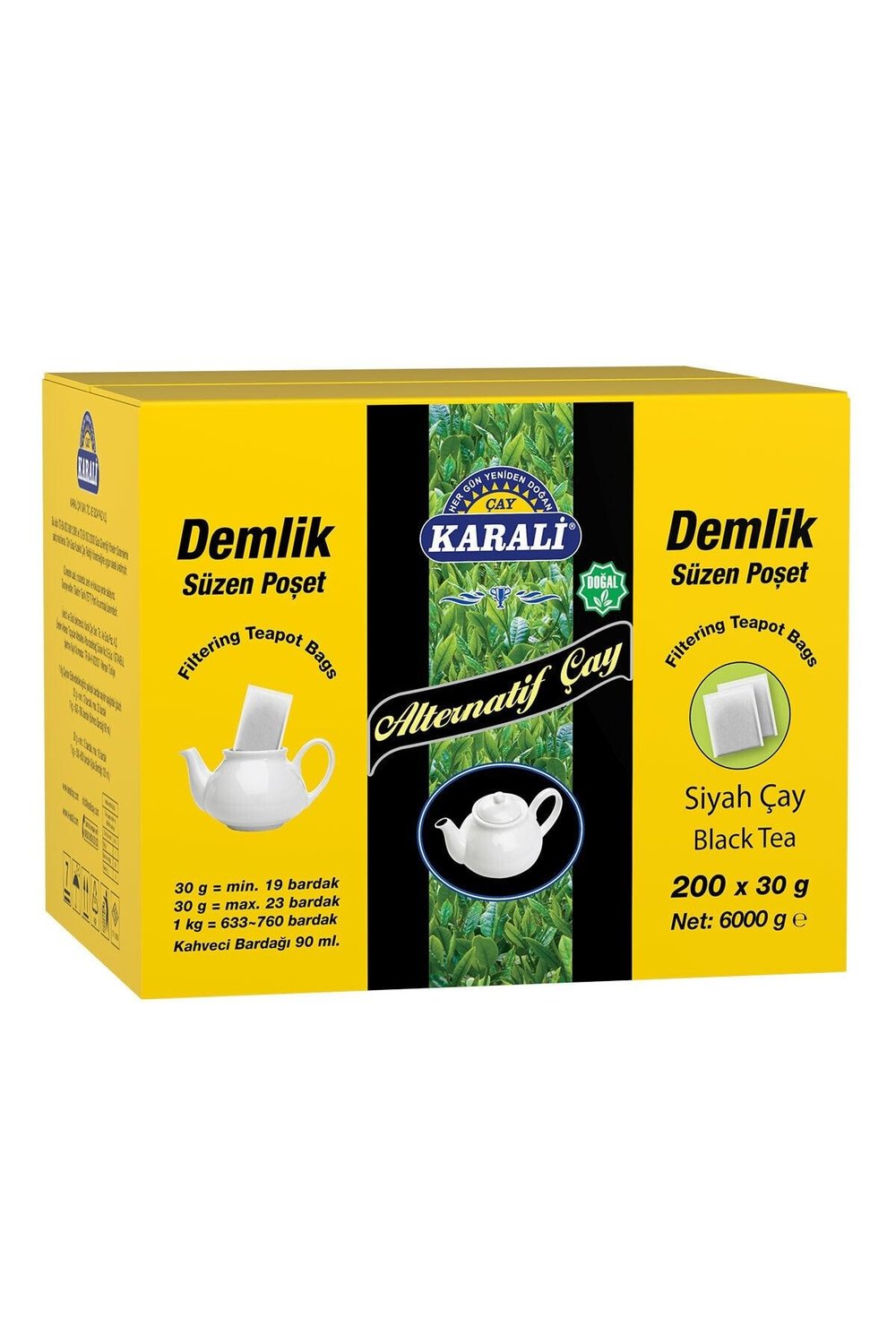 KARALİ ALTERNATİF DEMLİK POŞET 200*30 GR