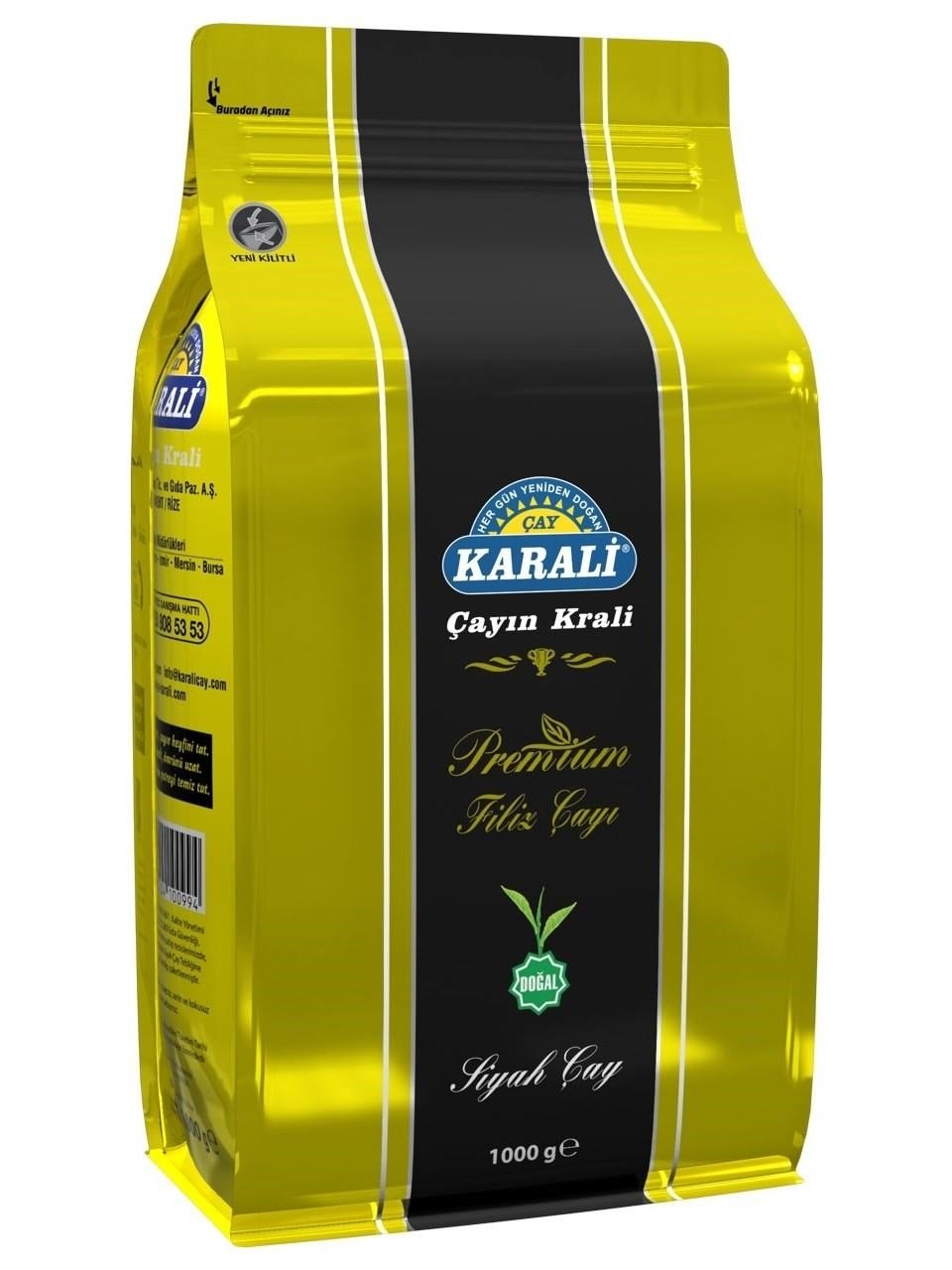 KARALİ PREMİUM FİLİZ ÇAY 1000 GR