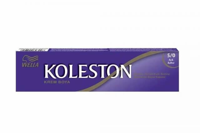 KOLESTON 5-0 AÇIK KAHVE TÜP BOYA 3 LÜ