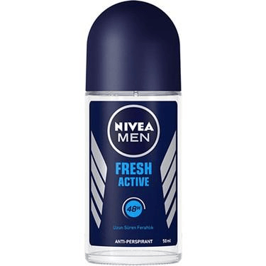 NIVEA 50 ML STK ROLLON MEN FRESH ACTIVE