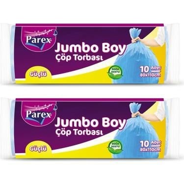 PAREX GÜÇLÜ ÇÖP TORBASI JUMBO 80X110 CM