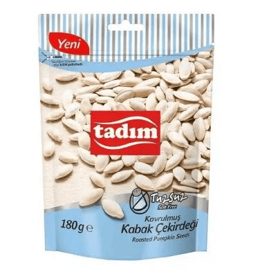 TADIM TUZSUZ KABAK ÇEKİR.180 GR