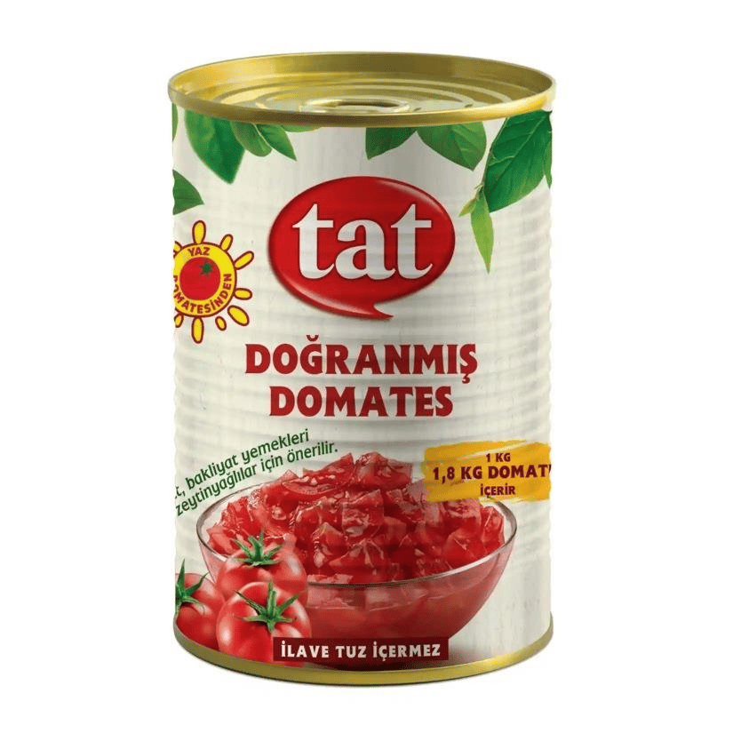 TAT DOĞRANMIŞ DOMATES TNK 400 GR