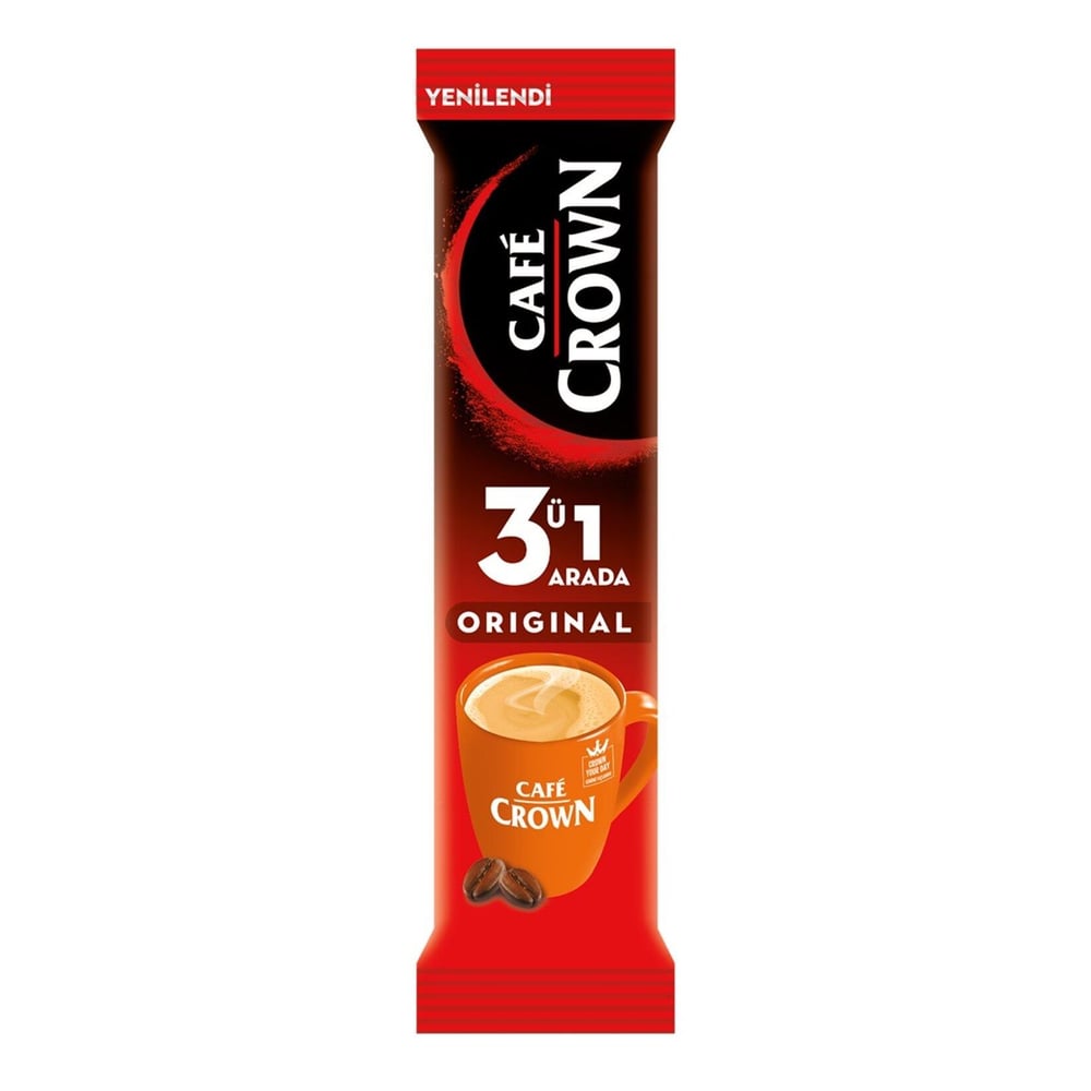 ÜLKER CAFE CROWN 3 İN 1 GINS.GUARANALI 17 GR