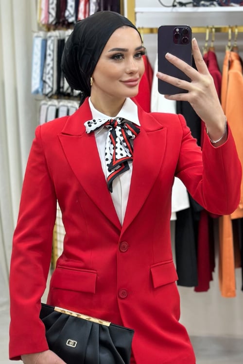 ÇİFT DÜĞMELİ BLAZER TAKIMI