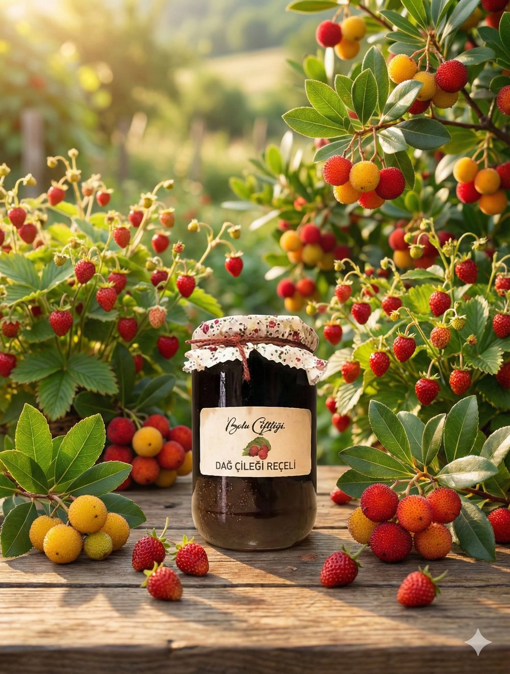 Bolu Çiftliği 660 gr Dağ Çileği