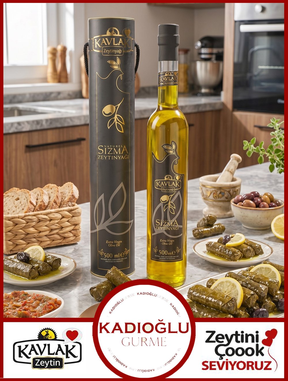 KAVLAK Eleganttissima Naturel Sızma Zeytinyağı 500 ml
