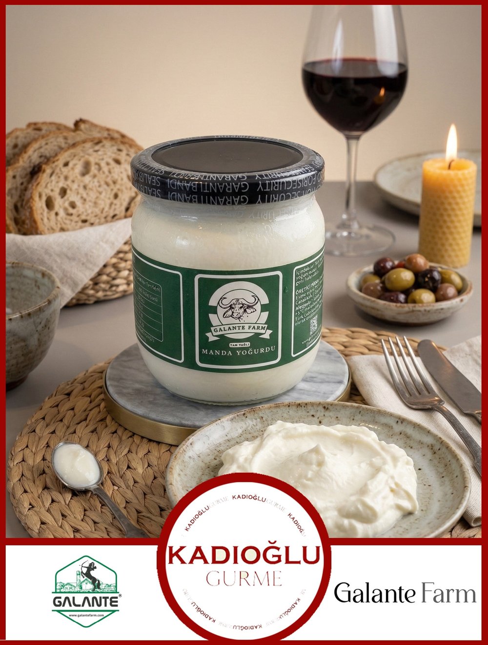 MANDA YOĞURT 400 GR