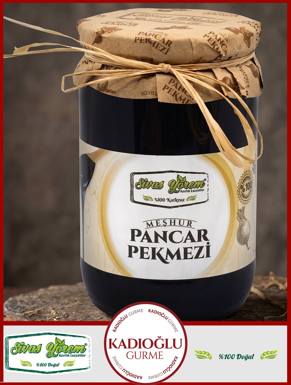 SİVAS YÖREM Meşhur Pancar Pekmezi  760g 