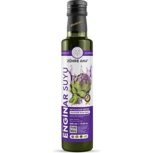 Zühre Ana 500 ml Enginar Suyu Aromalı Doğal Ürün Türkiye Menşeli Saf İçerik