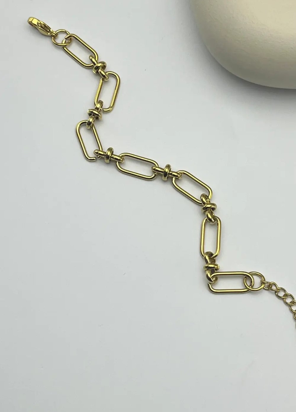 Çelik Gold Ataç Bileklik - 25-blk133